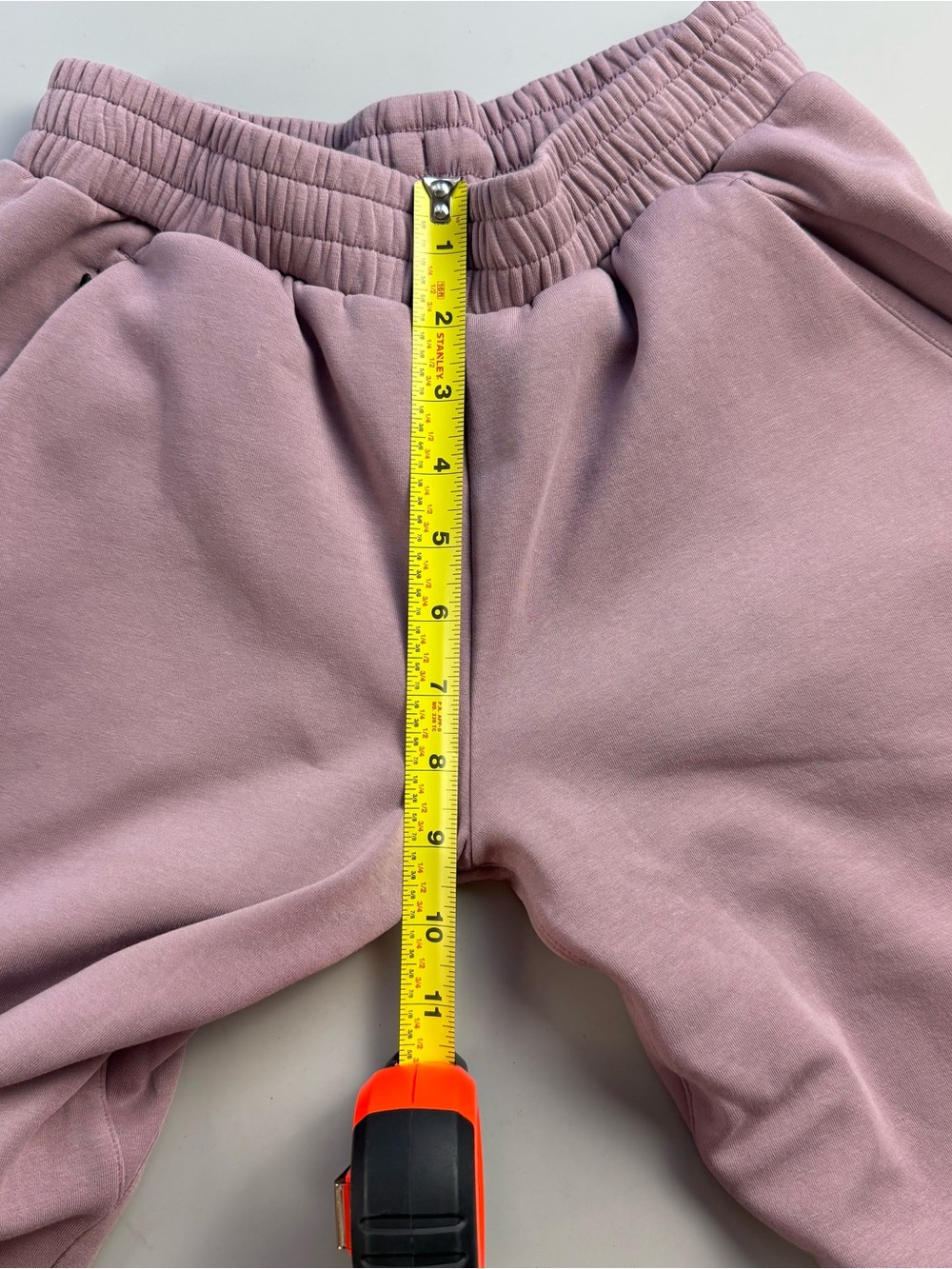 NOBULL Mauve Purple Fleece Jogger Sweatpants XS Athleisure Lounge - Picture 4 of 10